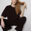 Puuvillapitoinen rento t-paita