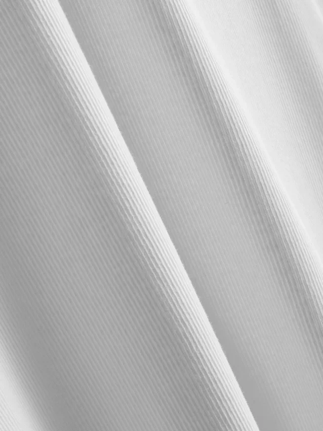 Puuvillapitoinen ribbineuleinen racerback-toppi