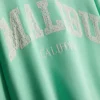 Puuvillapitoinen ylisuuri Malibu-huppari