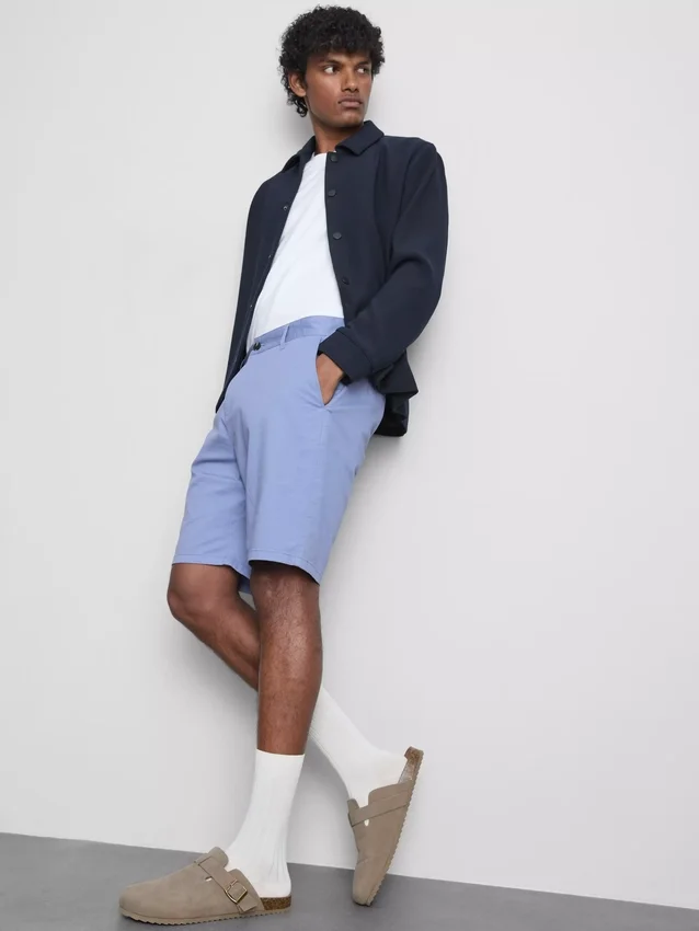 Puuvillapitoiset chino-shortsit