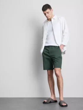 Puuvillapitoiset chino-shortsit