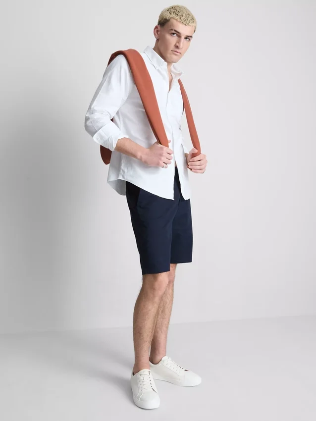 Puuvillapitoiset chino-shortsit