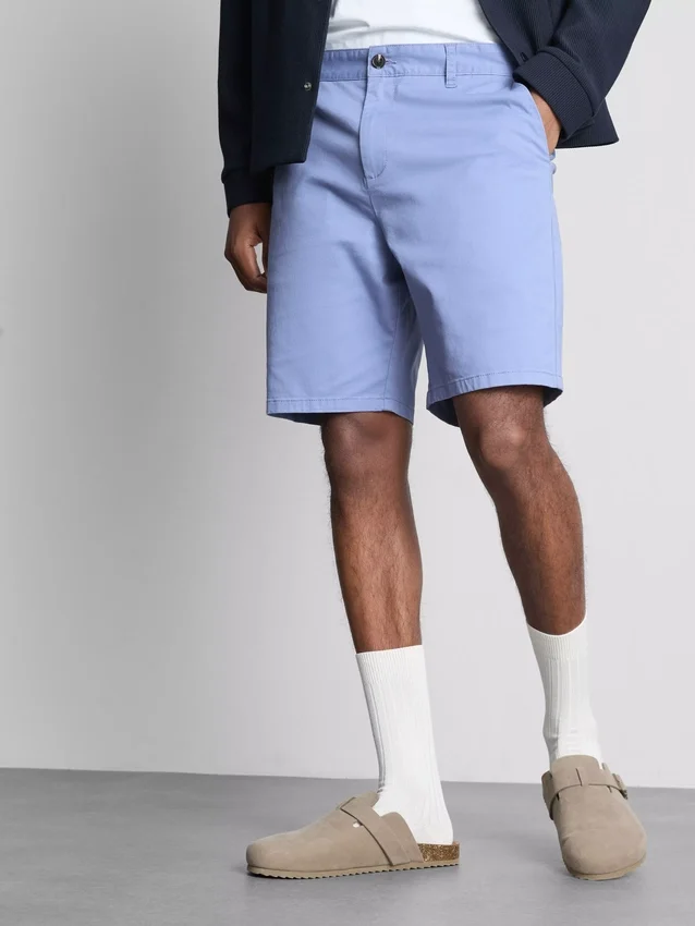 Puuvillapitoiset chino-shortsit
