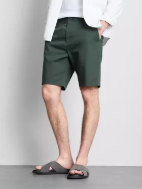 Puuvillapitoiset chino-shortsit