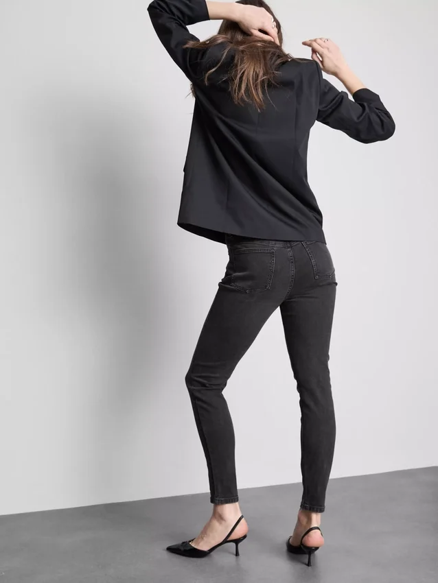 Puuvillapitoiset denim-skinny-farkut