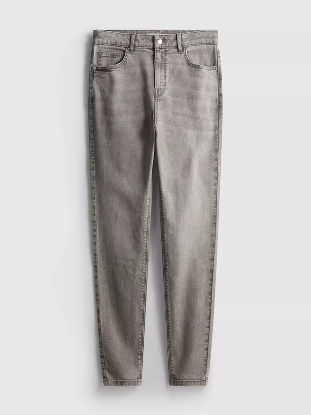 Puuvillapitoiset denim-skinny-farkut