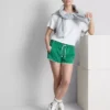 Puuvillapitoiset jersey-shortsit