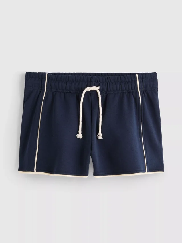 Puuvillapitoiset jersey-shortsit
