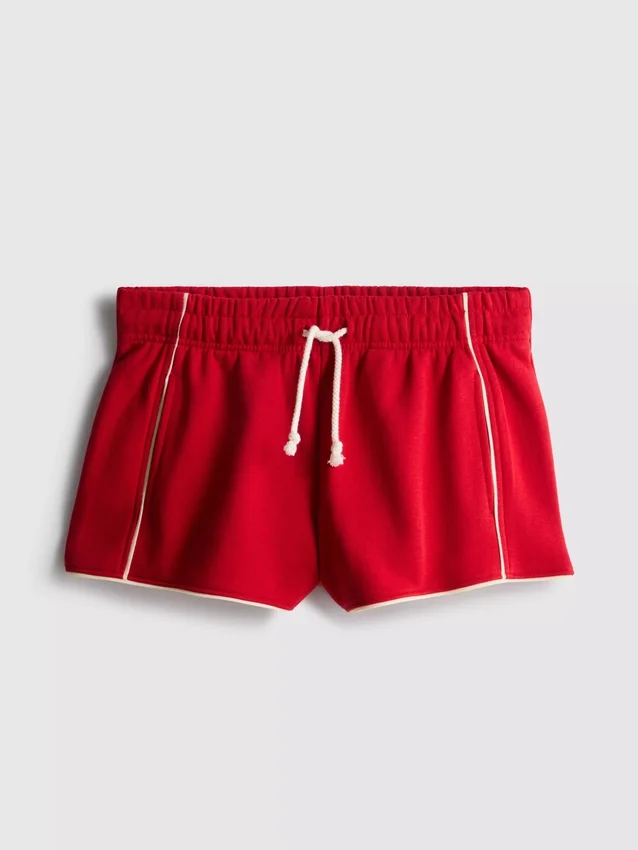 Puuvillapitoiset jersey-shortsit