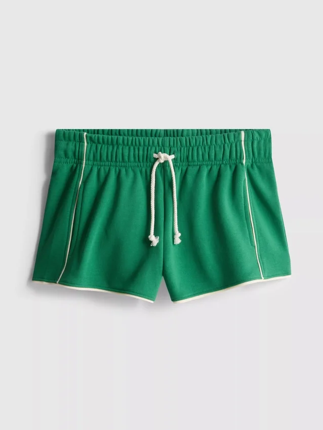 Puuvillapitoiset jersey-shortsit