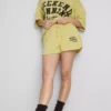 Puuvillapitoiset juoksukerhon shortsit