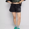 Puuvillapitoiset juoksukerhon shortsit