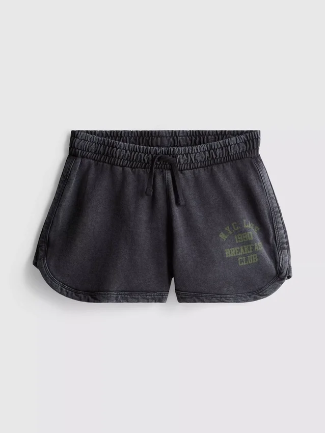 Puuvillapitoiset juoksukerhon shortsit
