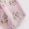 Puuvillapitoiset painetut lyhyet pyjamat