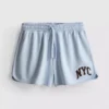 Puuvillapitoiset rennot NYC-shortsit