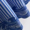 Raidallinen brodeerattu maksimeko
