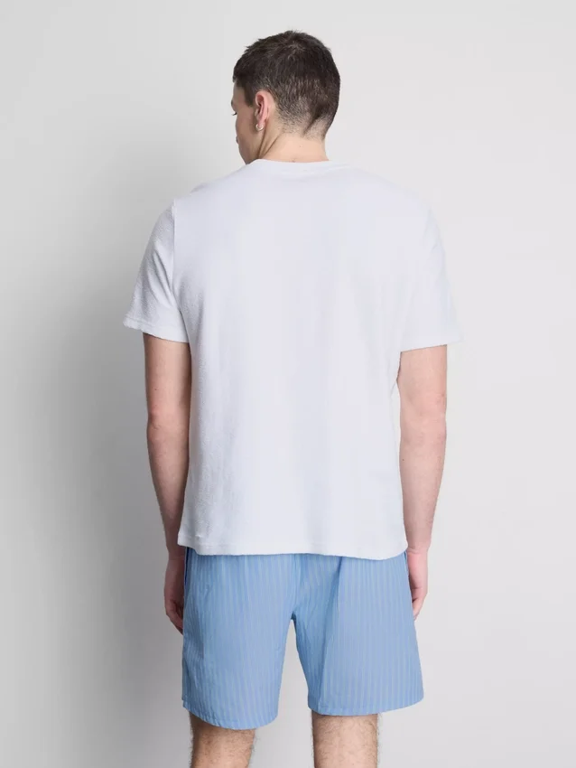 Raidallinen lyhyt pyjamasetti