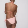 Raidallinen meritähti-kolmiomallinen bikiniliivi
