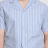 Raidallinen napitettava pyjamat-kauluspaiti