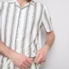 Raidallinen pyjaman paita