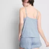 Raidalliset cami-lyhythousupyjamat