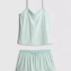 Raidalliset lyhyet pyjamat