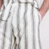 Raidalliset pyjamat-shortsit