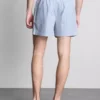 Raidalliset pyjamat-shortsit
