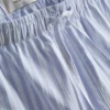 Raidalliset pyjamat-shortsit