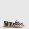Raidalliset slip-on-mules-kengät