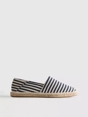 Raidalliset slip-on-mules-kengät