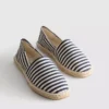 Raidalliset slip-on-mules-kengät