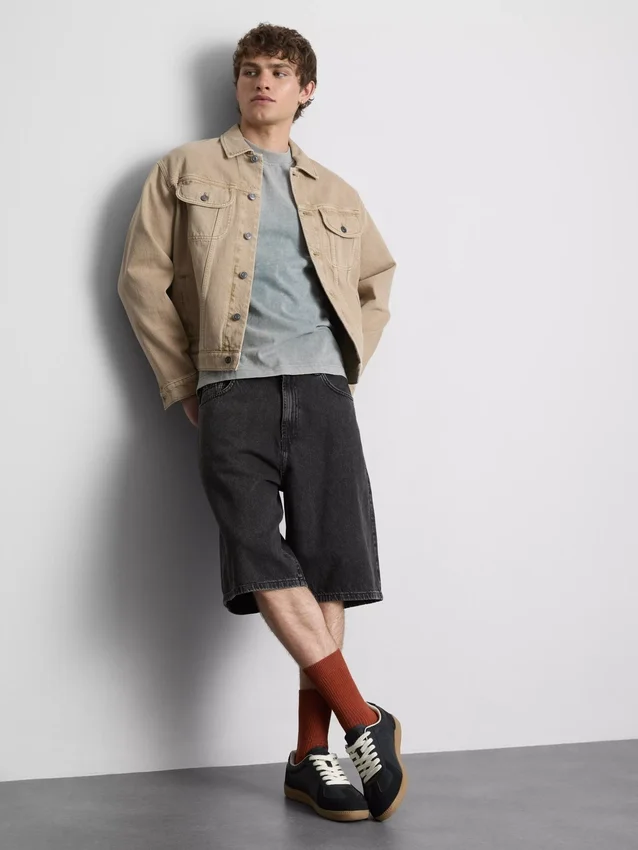 Rento denim-shortsit