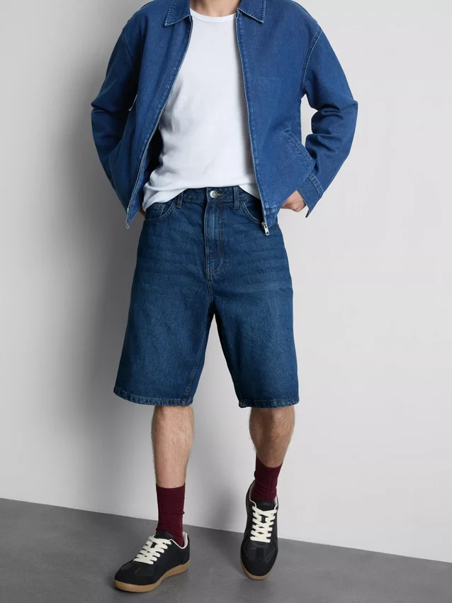 Rento denim-shortsit