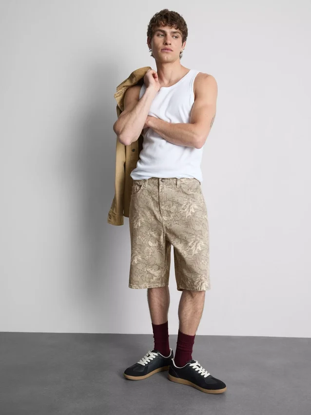 Rento denim-shortsit