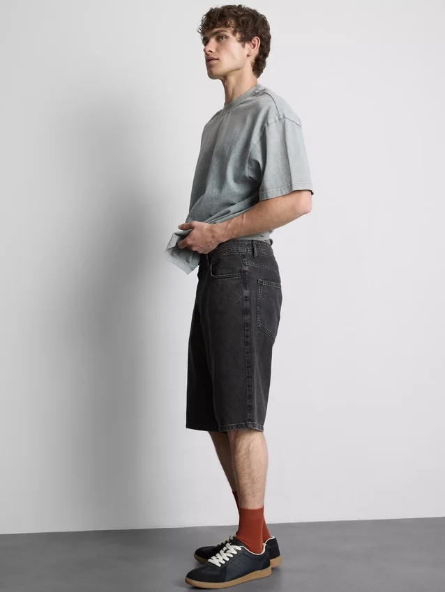Rento denim-shortsit
