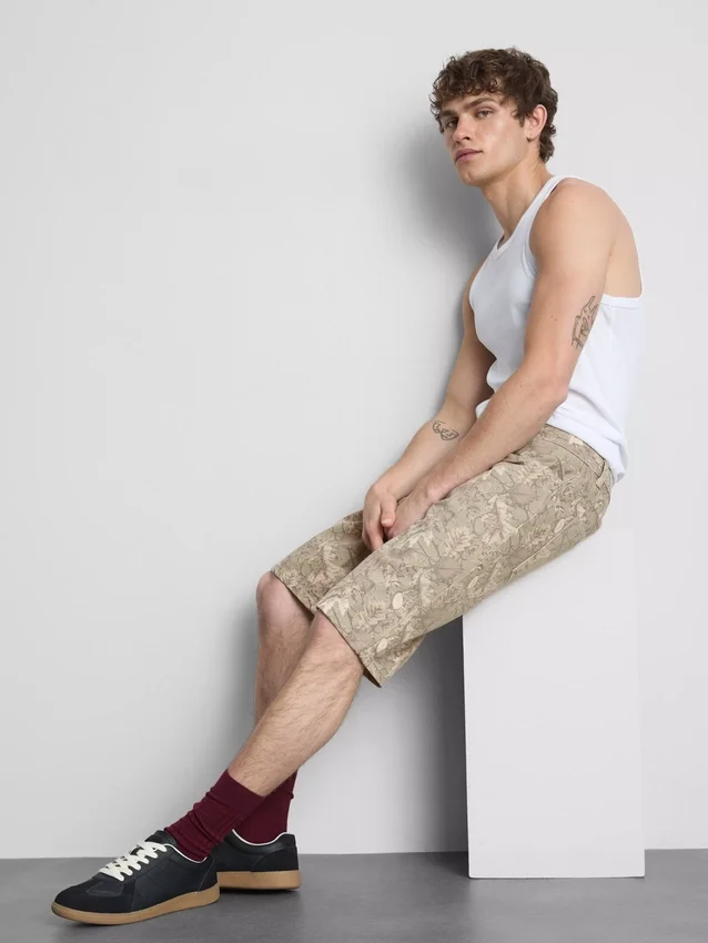 Rento denim-shortsit