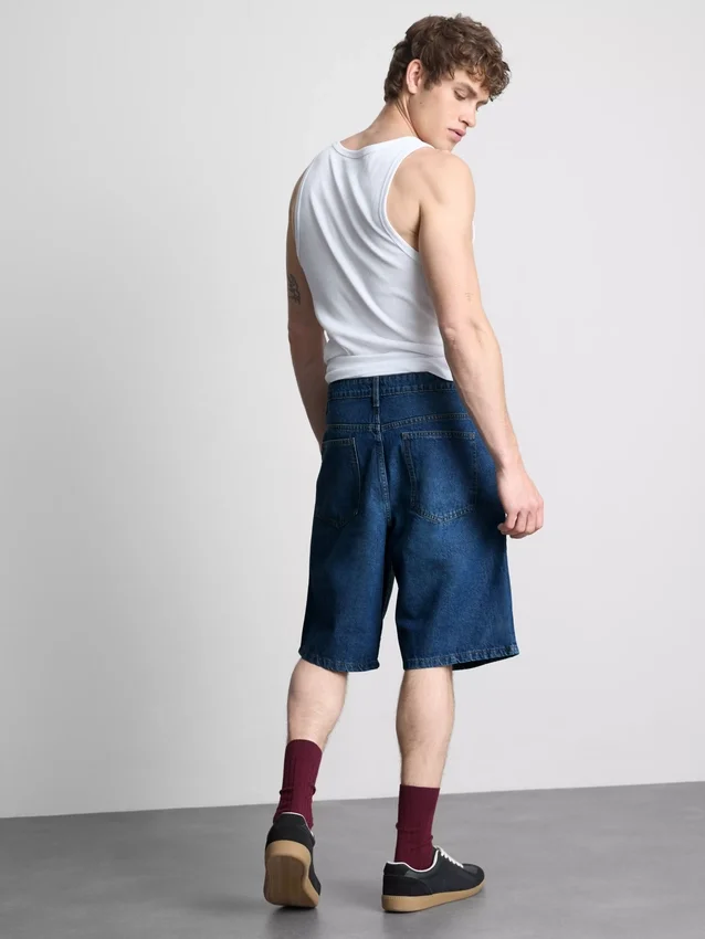 Rento denim-shortsit