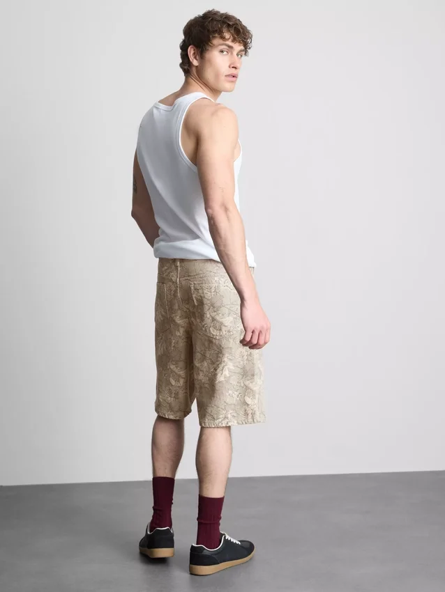 Rento denim-shortsit