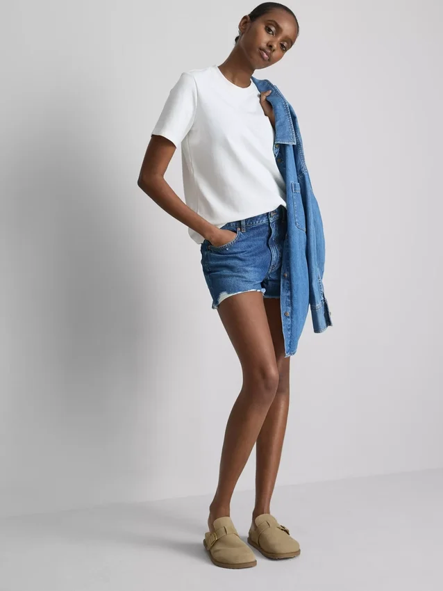 Repeytyneet denimshortsit