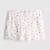 Ribbattuja perhosaiheisia pyjamat-shortsseja