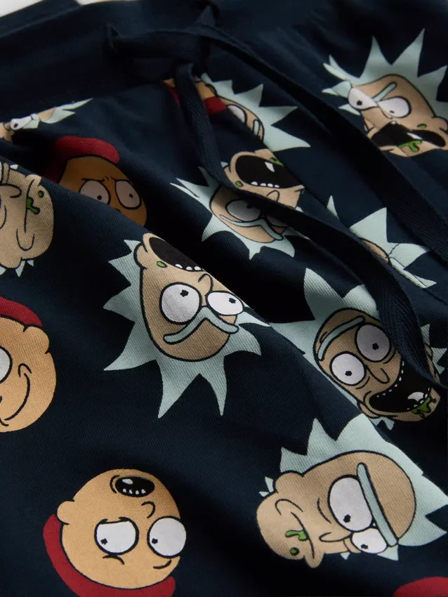 Rick ja Morty -pyjamasetti