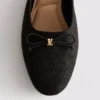 Rusettikoristeiset ballerina-mule-sandaalit