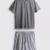Ruudulliset lyhyet pyjamat