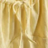 Ryppyinen minihame, jossa on cap-hihat