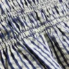 Rypytetty gingham-kuvioinen peplum-top