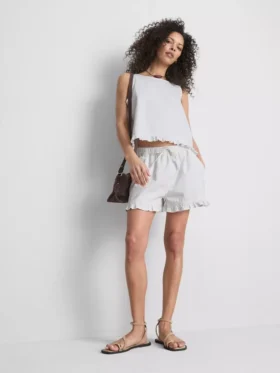 Rypytetyt denimshortsit