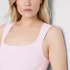 Saumaton neliönkaulainen body