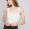 Saumaton neliönkaulainen body