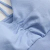 Saumaton olkaimellinen urheilullinen crop-toppi